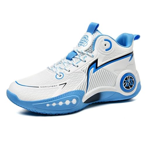 Zapatillas de baloncesto para hombre con cordones y suela antideslizante