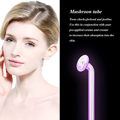 Electrode Wand Glass Tube Electrodes Spare Parts For Facial Machine Salon Spa Equipment Elitzia Etjx006 (Mushroom) #TOP3