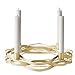 Produktbild Stelton Adventskranz, Metall, Gold, Ø 26.6cm x H 6cm