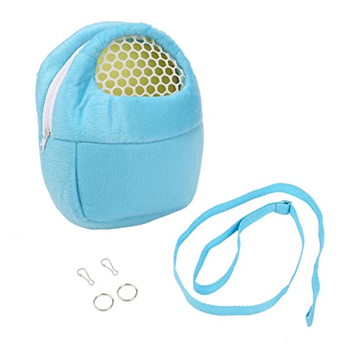 Bolsa de Viagem e Sono Confortável Yctze para Rato, Hamster, Ouriço e Furão, na Elegante Cor Azul Mé