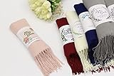 75 pcs Pashmina Shawl,Personalized Women Scarf Pashmina,Evening Dress Shawl,Wedding Favors,Wedding Favors For Guest,Bridal Shawl,Bridesmaid Gift (Burnt Orange)