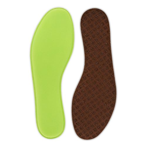 Wkładki do Butów Bama Soft Memory Foam - Oddychające Wkładki do Butów z Miękką i Elastyczną Pianką Wkładki Antypoślizgowe dla Dorosłych 1 Para - 38/39 EUR