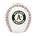 Rawlings MLB Oakland Athletics Team Logo Baseball, White, 1