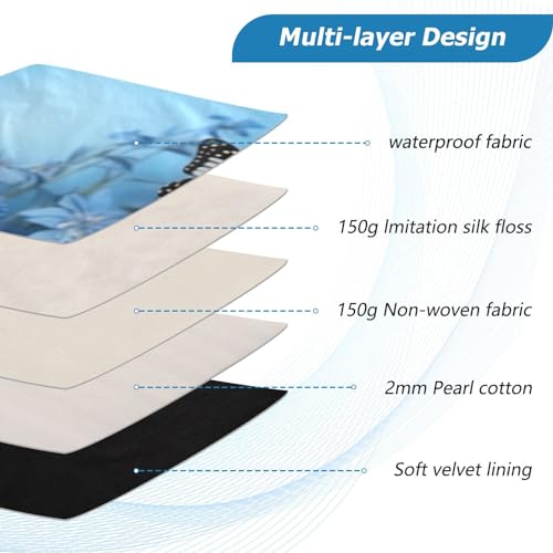 Funda para portátil 13-14 pulgadas con diseño mariposa miniatura 4