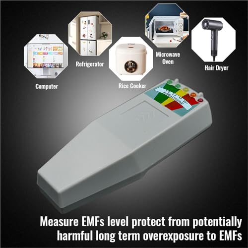 Detector EMF Portátil Compacto con 5 LED miniatura 2