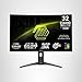 MSI MAG 321CUPDF 32-inch 3840 x 2160 (UHD) Gaming Monitor, 320Hz, Adaptive-Sync, HDMI, DisplayPort, VESA Mountable, Tilt, Height Adjustable, Speaker, 0.5ms, Black