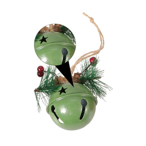Garneck Lightweight Christmas Bell Pendants Bell Decorations Iron Jewelry Perfect Christmas Tree Ornaments Ideal Present