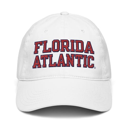 Gorra ajustable Florida Atlantic Owls blanca oficial miniatura 2