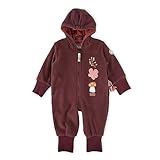 sigikid fleeceanzug 92 Ein Motiv, das Mädchen begeistert: florale Applikation, Waldthema, sigikid-Stick und Logo Patch