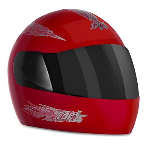 Capacete Liberty Four 56 Viseira Fumê Vermelho