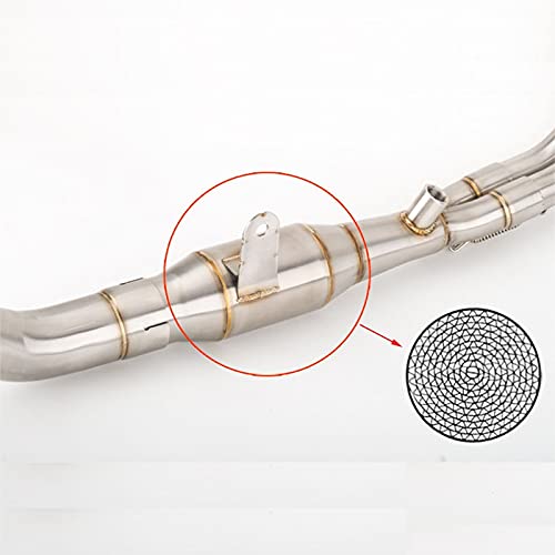 Tuyau Intermédiaire Silencieux Moto Pour CBR500R, CB500X, CBR400R, CB400X - Acier Inoxydable