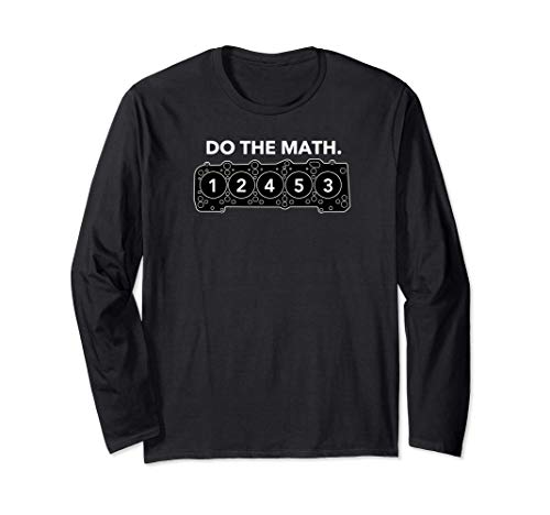 5 Zylinder - do the math. Langarmshirt Cover