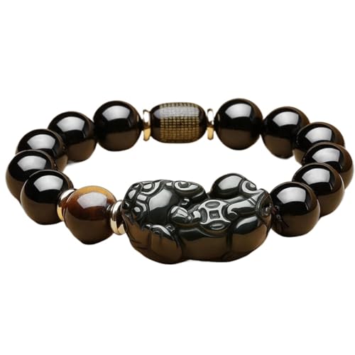 Bracelet maléfique et spirituel contre le stress en cristal Reiki ajustable