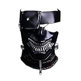 mascara tokyo ghoul uta Adecuado para disfraces y juegos de rol para Halloween, Navidad y fiestas temáticas, fiestas de máscaras, regalos, disfraces de fiesta, carnaval, Navidad, Pascua, Halloween, actividades divertidas al aire libre.