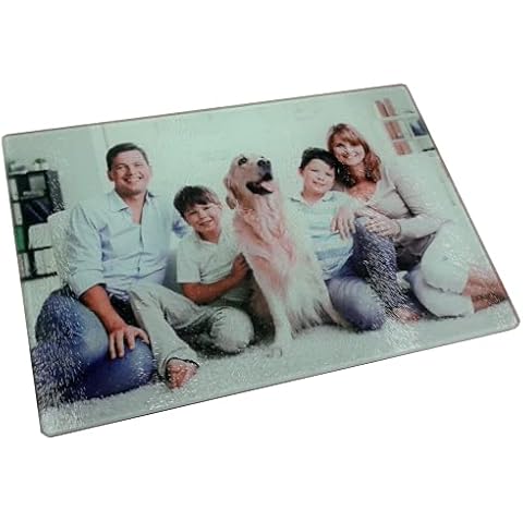 Personalised Worktop Saver Cutting Board Custom Printed with Your Photo Picture Image Cover
