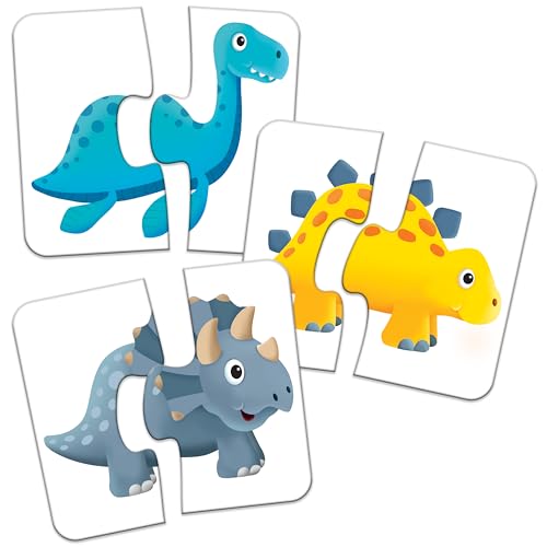 Image of The Learning Journey: My First Match It - Dinosaurs - 2 Year Old Toys, Puzzles for Toddlers, Toddler Puzzle, Educational Toys for 2 Year Old - 15 Self-Correcting Matching Puzzles - Award Winning Toys