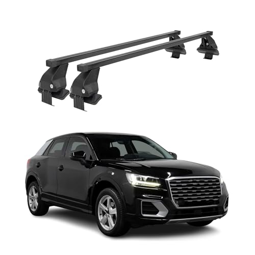 Barres de toit Menabo Audi Q2 pour fixer un coffre de toit facilement