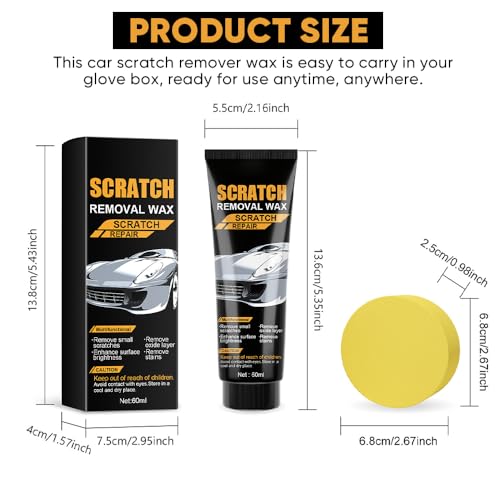 Kit removedor de rayones para autos 2.82 oz miniatura 7