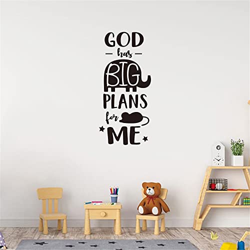 Vinilo decorativo cristiano para pared 10x22 pulgadas miniatura 4