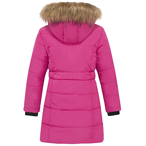 Image of FARVALUE Women's Winter Coat Thicken Puffer Coat Warm Jacket with Removable Fur Hood