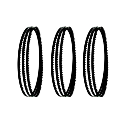 3 uds 1712 1790 1826 hojas de sierra cinta 0,35mm 6 10 14TPI for Metabo BAS 260 Swift 261 plásticos madera curvados precisión