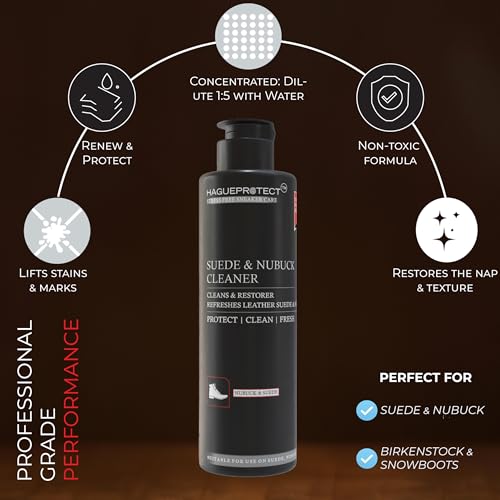 Suede Shoe Cleaner & Suede Cleaning Kit – Suede Brush & Suede Eraser for Shoes | Nubuck & Sneaker Care Set | UGG Cleaner Kit & UGG Cleaning Kit for Boots