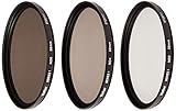 Vivitar VIV-FK3ND-58 3 Piece Filter Kit, 58mm (Black)