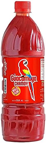 La Guacamaya Chamoy (33.81 fl oz) - Chamoy Candy - Chamoy Dip - Chamoy Sauce for Fruit - Chamoy Paste - Chamoy Rim Paste