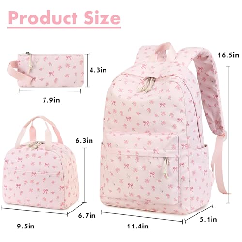 Bluboon Girls Backpack Set
