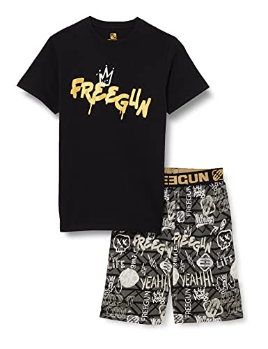  FREEGUN EG.FGGRA.PSHB.MZ Ensemble de Pijama, N...