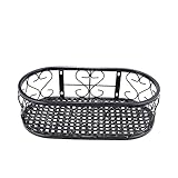 Support de pot de fleurs : fabriqué en fer, sûr et durable à utiliser, étagère pour pot de fleurs