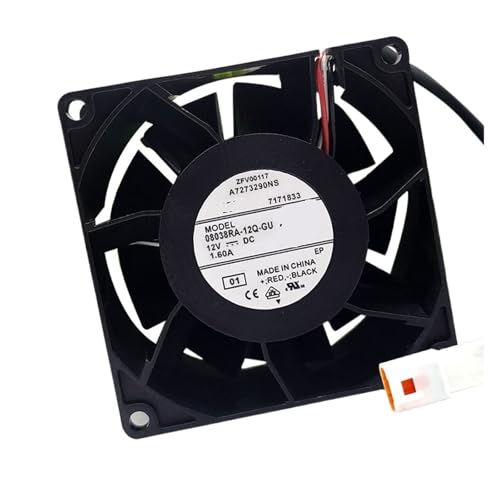 Ventilateur 8038 12V extracteur air 80mm pour refroidissement châssis informatique