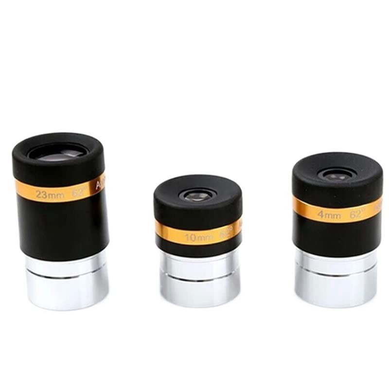 Ocular de 23mm y 1.25 pulgadas con gran angular de 62 grados para telescopio 3