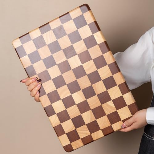 Échiquier en bois pour planche à découper domestique de haute qualité - 7