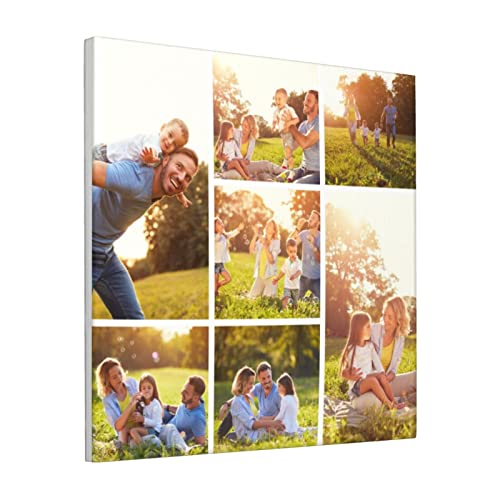 Boffihuxaw Custom Canvas Prints with Your Photos Collage Personalized Wall