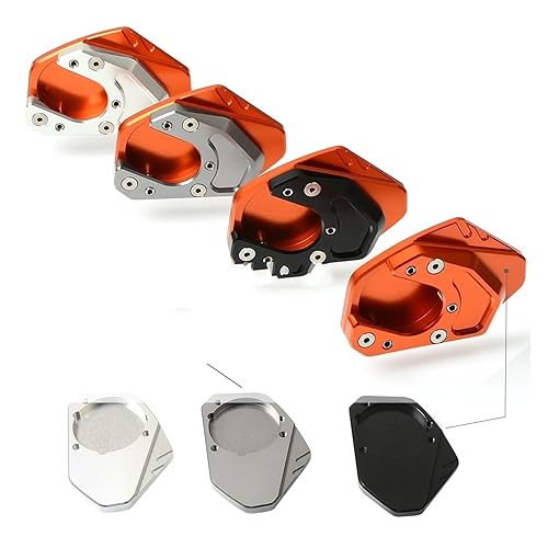 Plaque béquille moto pour RC 125 200 390 support latéral élargi - 3