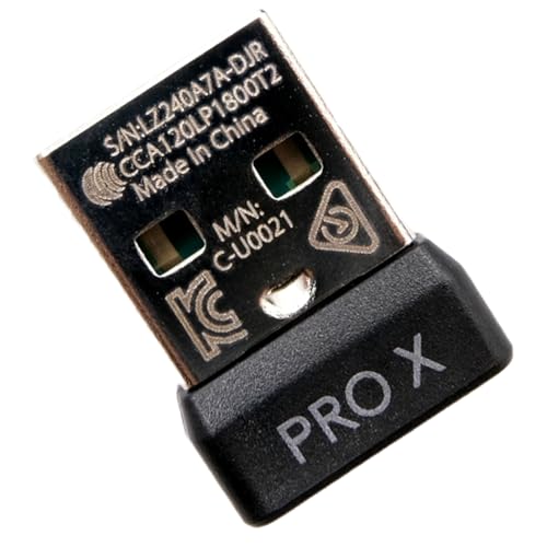 NoirVogel New USB Dongle Mouse Receiver Adapter Replacement for Logitech G Pro X Superlight Wireless Gaming Mouse by NoirVogel - Used condition - US$18.91