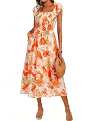 Orange Floral