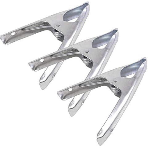 3X Heavy Duty Spring Clamps for Tarpaulins Cover