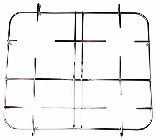 Bompani Boreal Fox Griglia in filo cromato 4 fuochi colore inox 420 x 350 mm. per cucina piano cottura a gas - F0401 - I prodotti in vendita in questa inserzione non sono originali Il marchio d’impresa viene citato, e lecitamente utilizzato ai sensi del R.D. 21 giugno 1942 nr. 929 Art. 1-bis per indicarne l’uso e la destinazione del prodotto in vendita ed appartengono ai legittimi proprietari