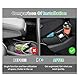 GAFAT Kompatibel mit Kia EV9 2024 2025 Mittelkonsole Aufbewahrungsbox, Neu EV9 GT-Line 2024 Organizer Tray Ablagen Handschuhfach Unten die Mittelkonsole, EV9 Zubehör 2024