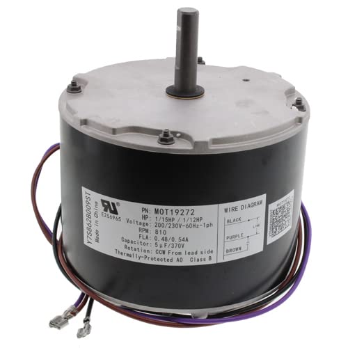 MOT19272 - OEM Upgraded Condenser Fan Motor Replaces Trane