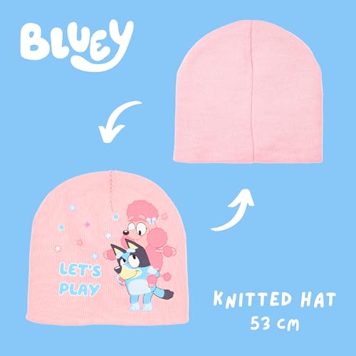 Cadeau pour filles : set BlueY bonnet écharpe et gants d'hiver - 3