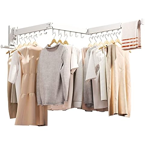 ZdwCyl Retractable Clothes Drying Rack Cover
