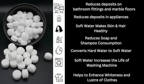 Image of Softener Salt Tablets For Water Softener Water Purification Tablets or Pellet for Water Softener Regeneration For Home & Office.10 kg, Pack�