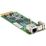 Tripp Lite UPS Web Management Accessory Card for Select UPS Modles, Remote Monitoring, SNMP, SSH, HTML5, Telnet, or Web Browser, Reboots Unresponsive Equipment, 2-Year Warranty (WEBCARDLXMINI)