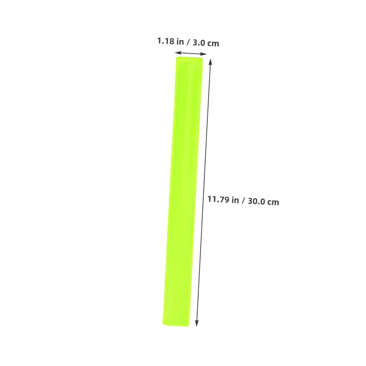 Milisten 12pcs High Visibility Reflective Slap Bands Elastic Reflective Wristbands for Night Running Cycling Outdoor Activities Comfortable Application