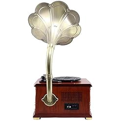 Tourne-Disque, Gramophone, Phonographe Bluetooth 4.2 Tourne-Disque Musique Haut-Parleur stéréo Dynamique, Mini Metal… - Les Beatles, Paul McCartney, John Lennon, RIngo Starr, George Harrison Tourne-Disque, Gramophone, Phonographe Bluetooth 4.2 Tourne-Disque Musique Haut-Parleur stéréo Dynamique, Mini Metal… – Image 2