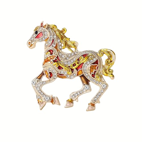 Image of Animal Brooch for Men Vintage Metal Wildlife Lapel Pin Suit Jacket Badge Fashion Accessories for Men