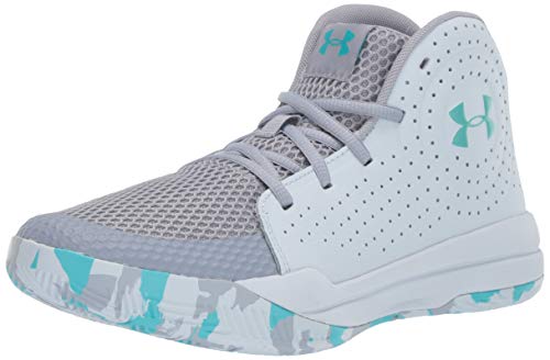 Under Armour Kid's Pre School Jet 2019 Athletic Shoe, Blue Heights//Moonstone Blue, 6 M US Big Kid